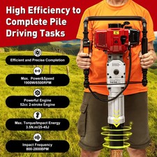 20-55J Handramme Pfosten Ramme