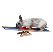 Kerbl Wippe Laufplanke Agility für Nager Hasen Kaninchen 60x18x12 cm E4