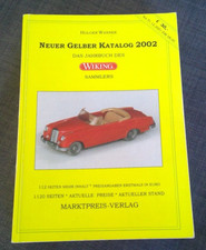 Wiking Neuer Gelber Katalog 2002, H.Wanner Preiskatalog