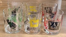 6 Whiskey Gläser 60er 70er