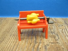 Gartengrill mit Drehspieß & Hähnchen Grill BBQ Camping Playmobil G443