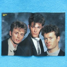 A-HA POSTER BRAVO 2 Seiten 1980er Bravo