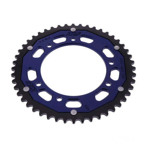 Kettenrad 48z blau - 48z,
