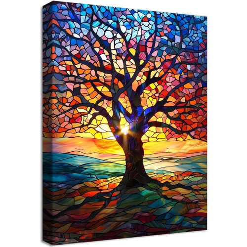 Leinwand wandbild baum des - baum,