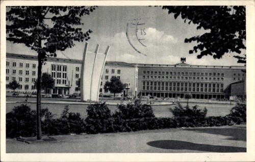 Berlin tempelhof flughafen - ak,