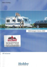 HOBBY - 2002 - CARAVANS  -