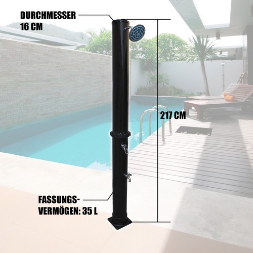 Mauk solardusche - mauk, l