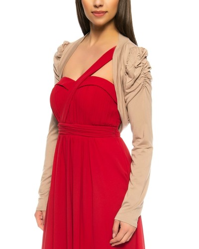 Bolero jacke brautstola mit - brautstola,