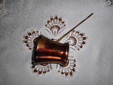 Kupfer Mokkakocher, innen verzinnt, gebraucht