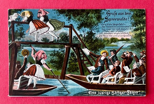 Spreewald 1910 20 - spreewald, eine