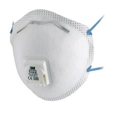 10 Stk. 3m Atemschutzmaske 8322 FFP2/V NR D m.Ausatemventil 3M Deutschland 3m