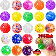20 Stück Stressball, Ø 3.5 cm Antistressball, anti Stress Bälle, Squishy DE NEU