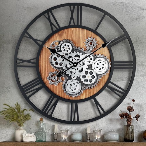 Lafocuse wanduhr groß mit - wanduhr,