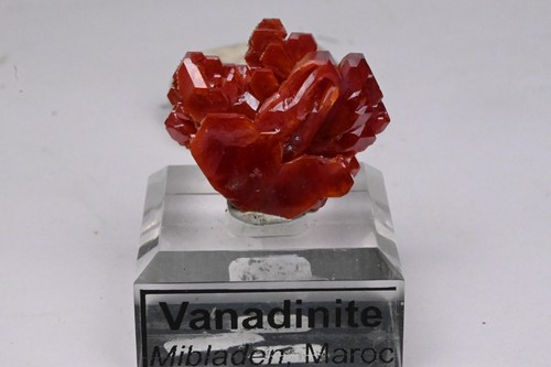 Vanadinit aus marokko - vanadinit,