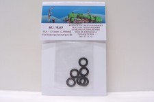 6G/0,65, KaModel Haftreifen - Ersatz für H0 LIMA 1-1504-00, 6 Stück