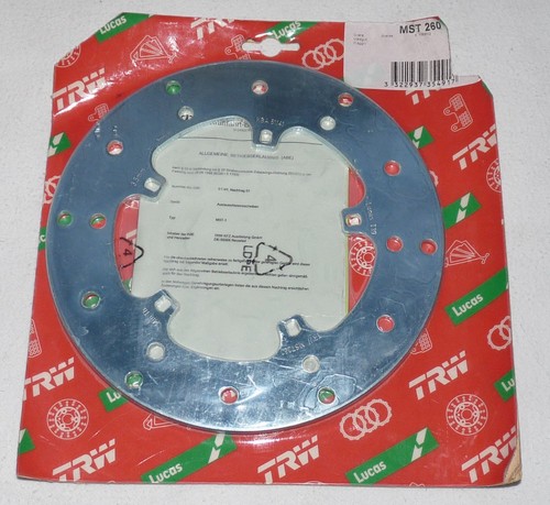 Brake disc lucas t39 trw - t39,