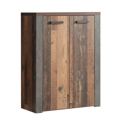 Schuhschrank old wood - schuhschrank,