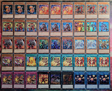 BEWAFFNETER DRACHE DECK-SET-CORE-Donner,Weiß,Drachenfunke,Priesterliche Yu-Gi-Oh