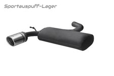 Ulter Sportauspuff Audi A3 8P 2003-2012 90mm eingerollt abgeschrägt