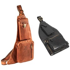 MATADOR Leder Schultertasche
