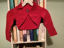 Mädchen kurze Strickjacke