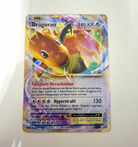 Pokemon karte dragoran - dragoran, ex