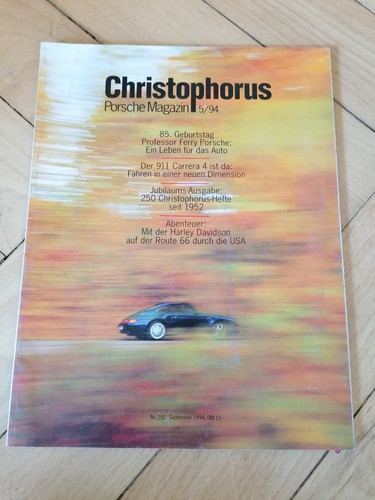 Porsche christophorus heft - porsche,