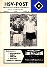 13.12.61 Hamburger SV -