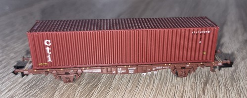 Minitrix containertragwagen - minitrix,