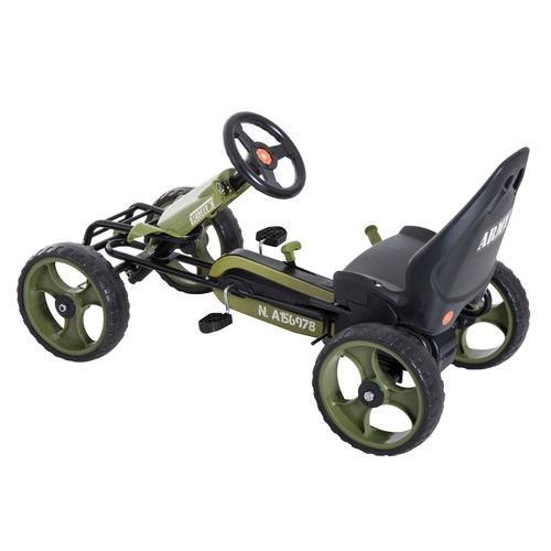 Homcom pedal kart ride on - pedal,