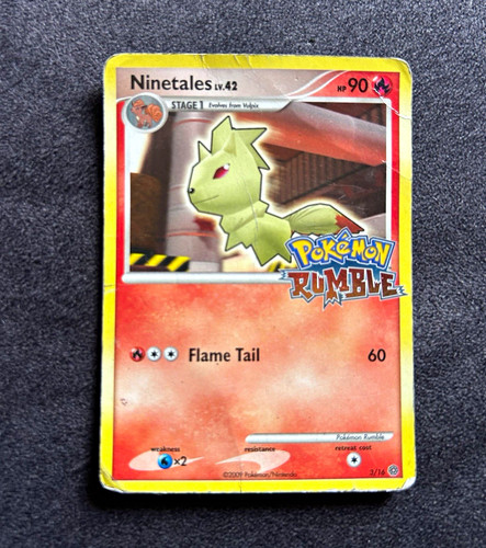 Pokémon tcg ninetales 16 - pokémon, 3/16