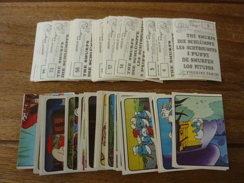 Panini die schlümpfe sticker - die,