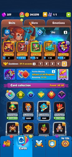 Top rush royale - royale, account