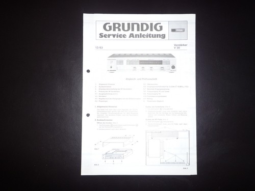 Original service manual - original,