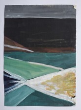 Gemälde Aquarell Tusche