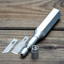 Profi Alu Skalpell Messer Bastelmesser für Skalpellklingen mit 8 bis 9 mm Schaft