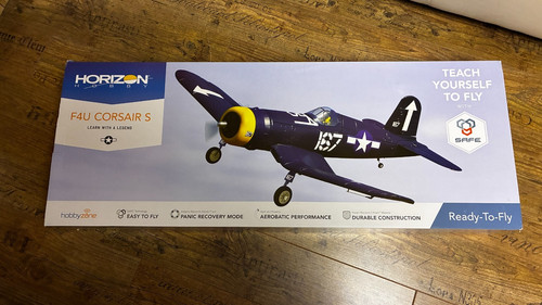 Hobbyzone f4u corsair - hobbyzone,
