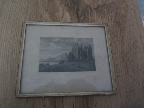 Stahlstich von 1855 altem - im,