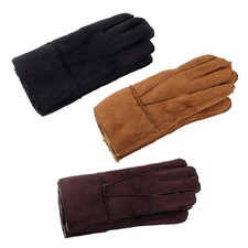 Schaffell Handschuhe mit
