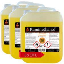 30 Liter Brenngel Kamin 3 x 10