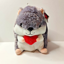 Morgenroth Hamster mit Herz Kuscheltier, Plüschtier, Stofftier