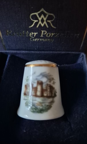 Reutter porzellan fingerhut - porzellan,