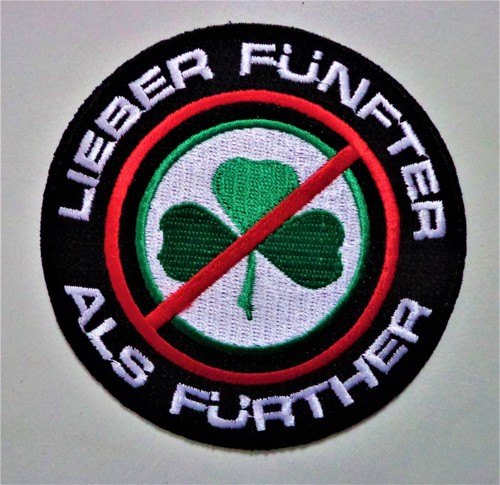 Anti aufnäher lieber fün - +,