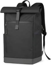 RollTop Rucksack Herren Damen 25L-30L Fahrradrucksack Schulrucksack Daypack