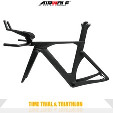 Airwolf TT058 Time Trial Rahmen Carbon Fiber Triathlon Rennrad Aero Fahrrd