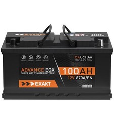 Exakt autobatterie 100ah 12v - exakt,