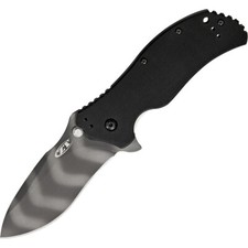 Zero Tolerance 0350TS, schwarz/silberne Klinge mit DLC-Beschichtung, G10 Griff