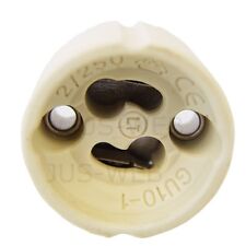 25x GU10 Lampenfassung mit Aderendhülsen Sockel Fassungen Halogen LED 25 Stück