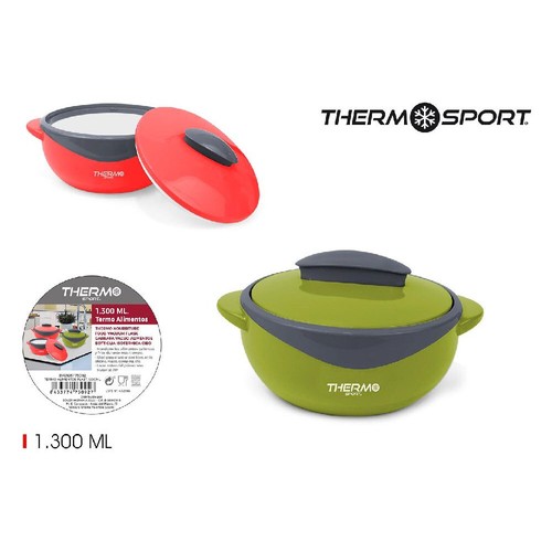 Plastik thermoskanne 1000ml - plastik,