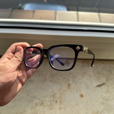 chrome hearts brille mit blaulichtfilter